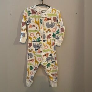 Hanna Andersson Baby‎ Zip Sleeper in Animal Print 18-24 month